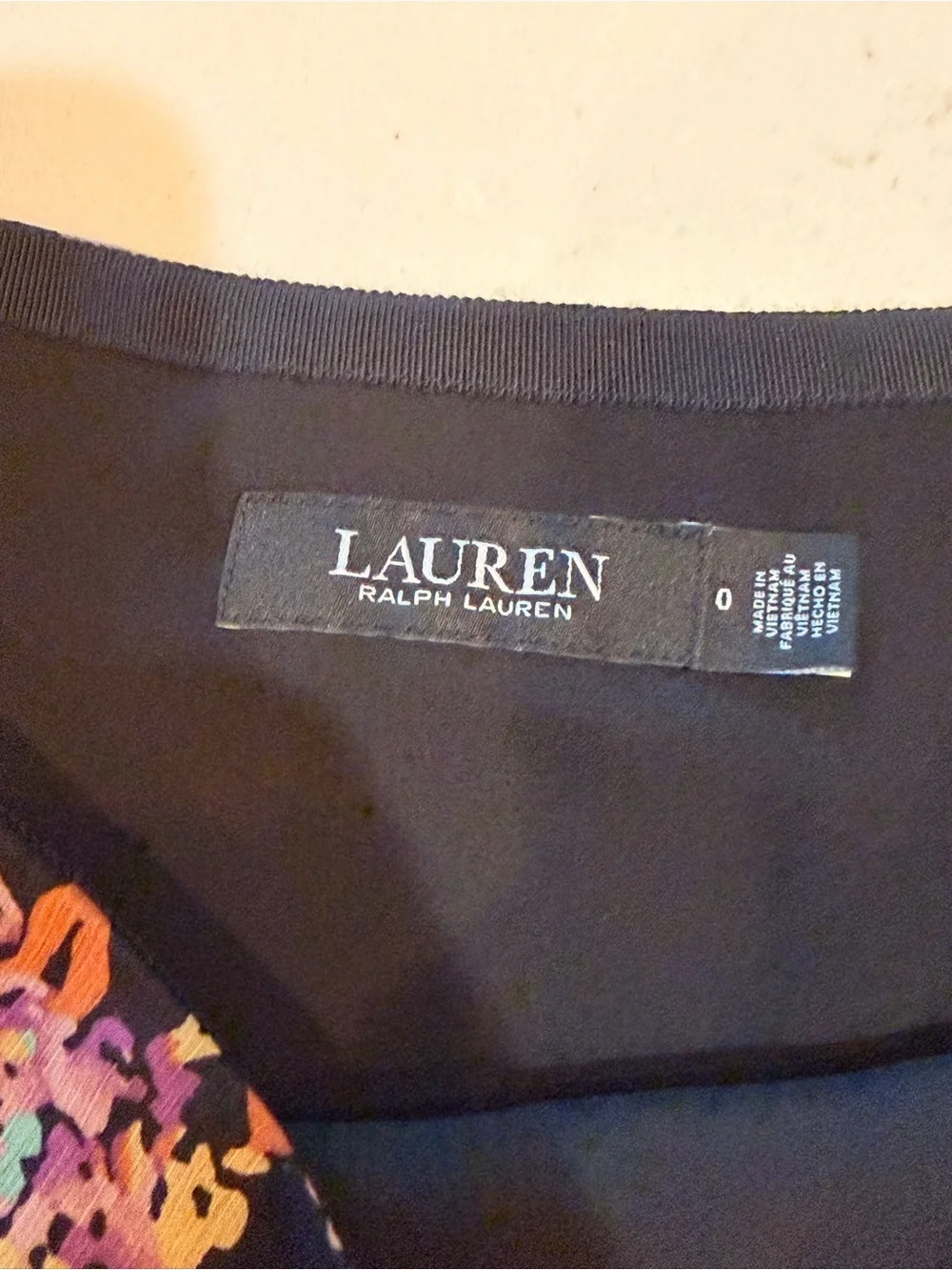 NEW LAUREN Ralph Lauren Floral Ruffle Trim Tiered Georgette Skirt Women’s Size 0